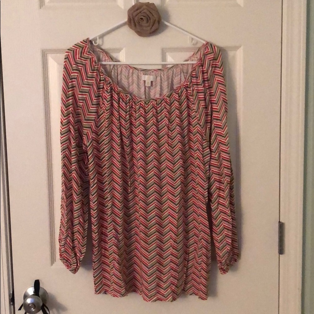 Jersey knit top